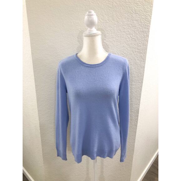 Lord and Taylor Essential 100% Cashmere Crewneck Sweater - Picture 8 of 8